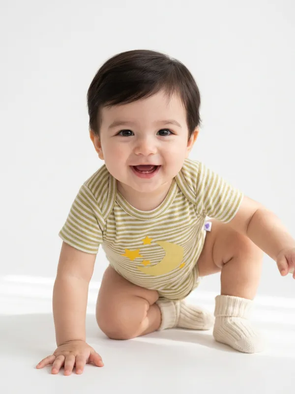 Boys_Organic_Cotton_Rib_Sleeveless_Moon_Star_Print_Romper_Yellow