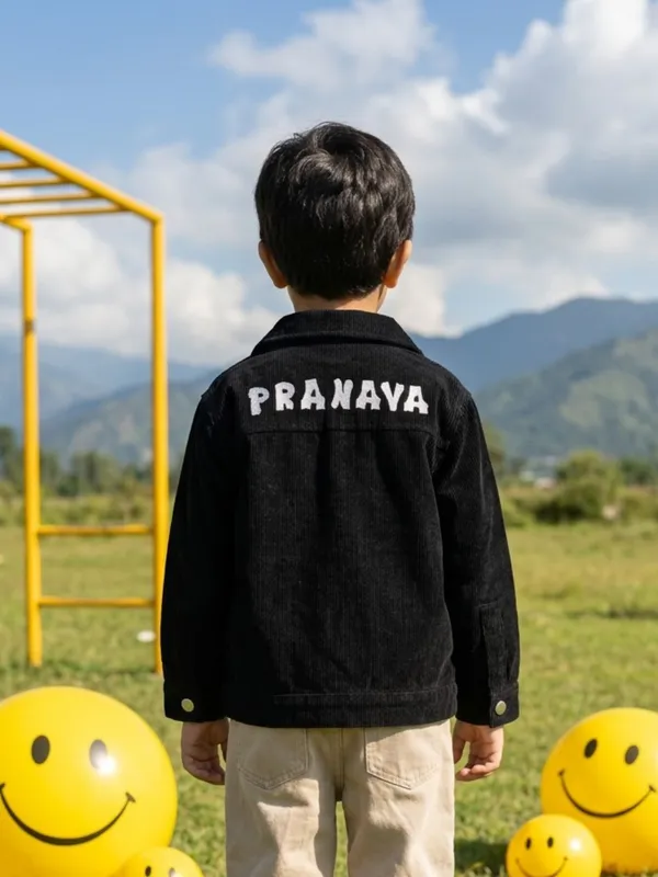 Unisex_Organic_Cotton_Woven_Full_Sleeve_Logo_Embroidered_Jacket_Black