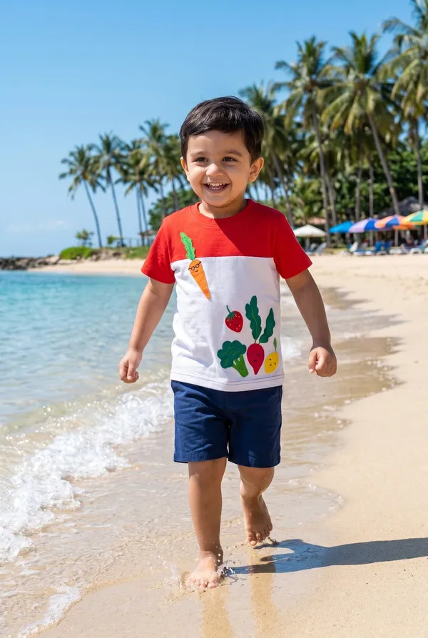 Boys_Organic_Cotton_Half__Sleeve_Applique_T-Shirt