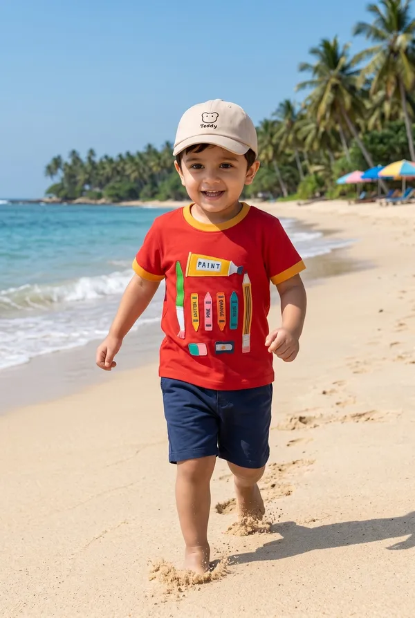 Boys_Organic_Cotton_Half__Sleeve_Applique_T-Shirt