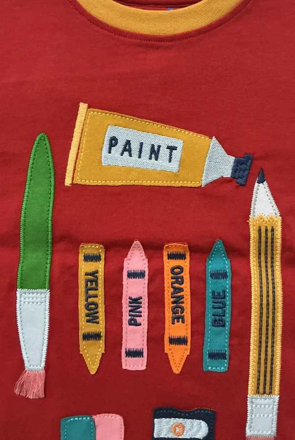 Boys_Organic_Cotton_Half__Sleeve_Applique_T-Shirt