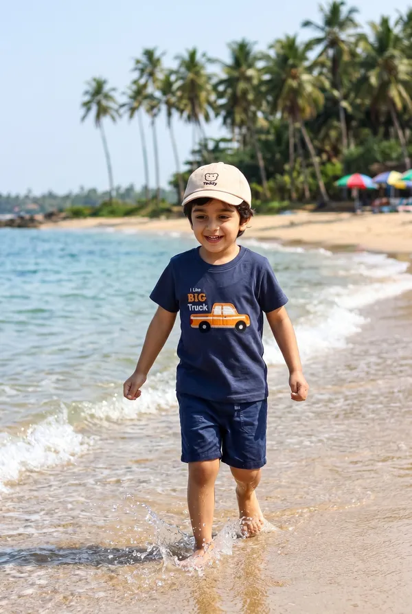 Boys_Organic_Cotton_Half__Sleeve_Applique_T-Shirt