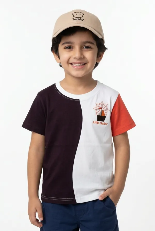 Boys_Organic_Cotton_Half__Sleeve_Applique_T-Shirt