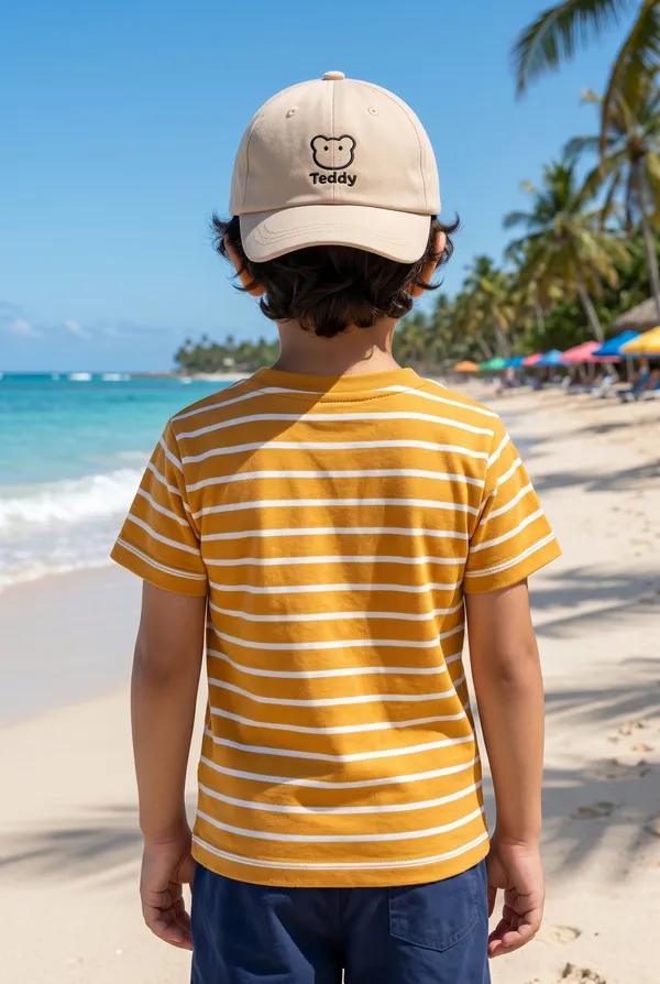 Boys_Organic_Cotton_Half__Sleeve_Applique_T-Shirt