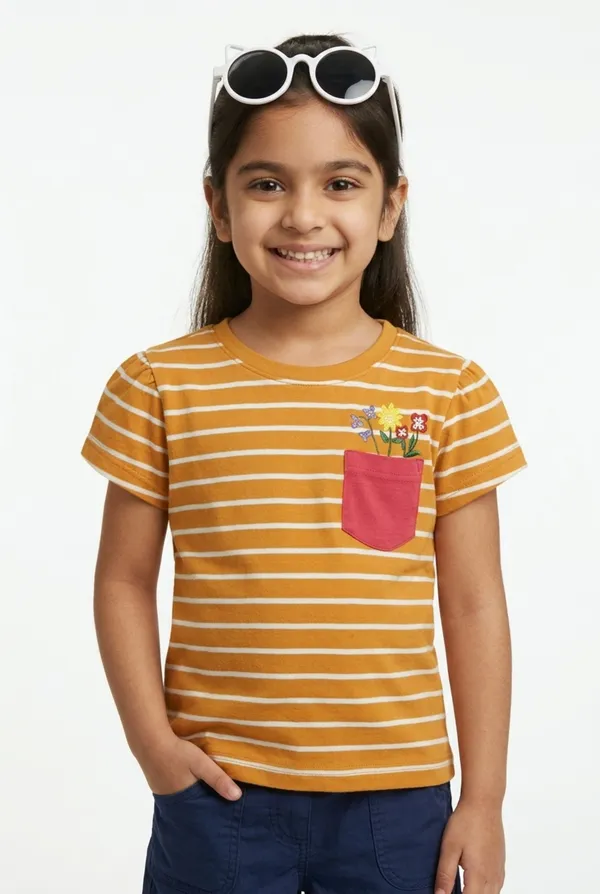 Girls_Organic_Cotton_Half__Sleeve_Applique_Top