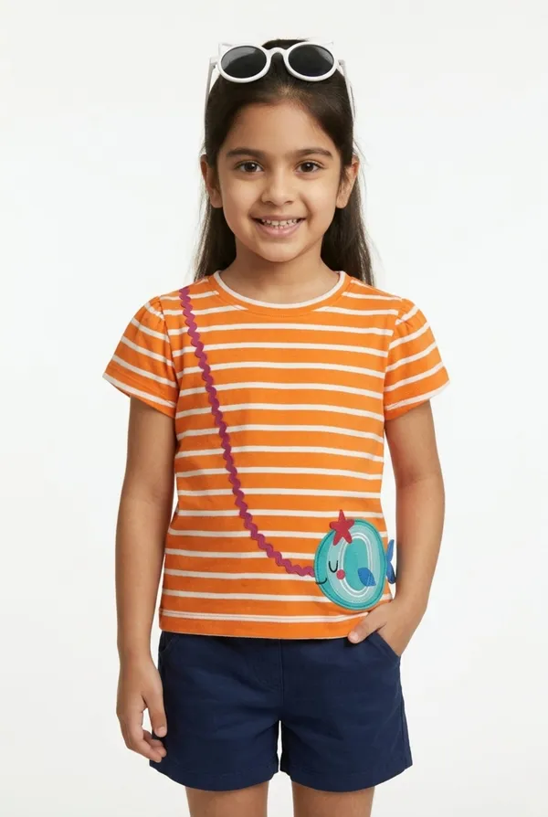 Girls_Organic_Cotton_Half__Sleeve_Applique_Top