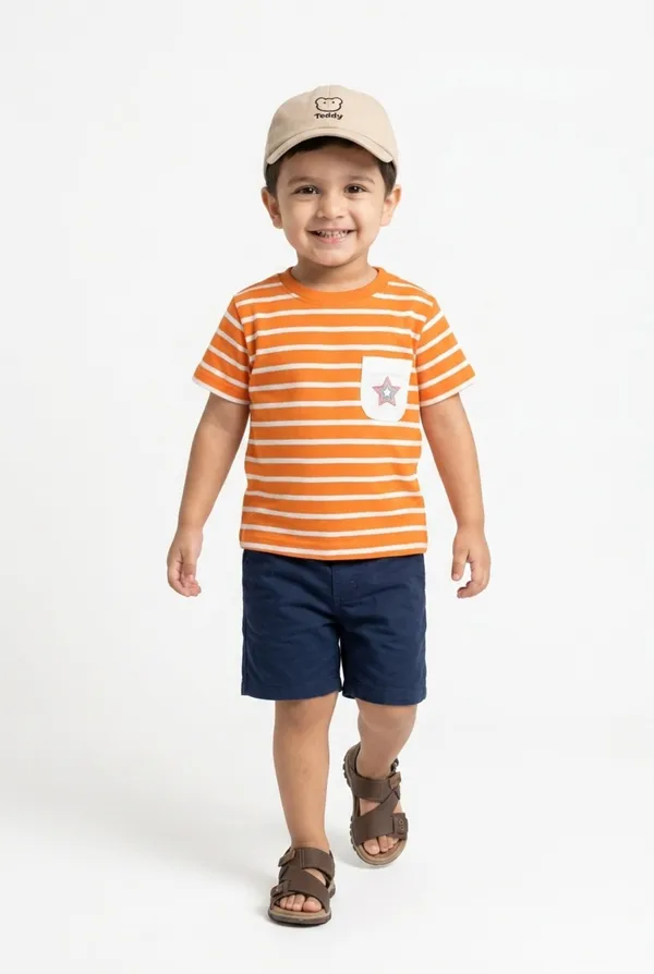 Boys_Organic_Cotton_Half__Sleeve_Embroidered_T-Shirt