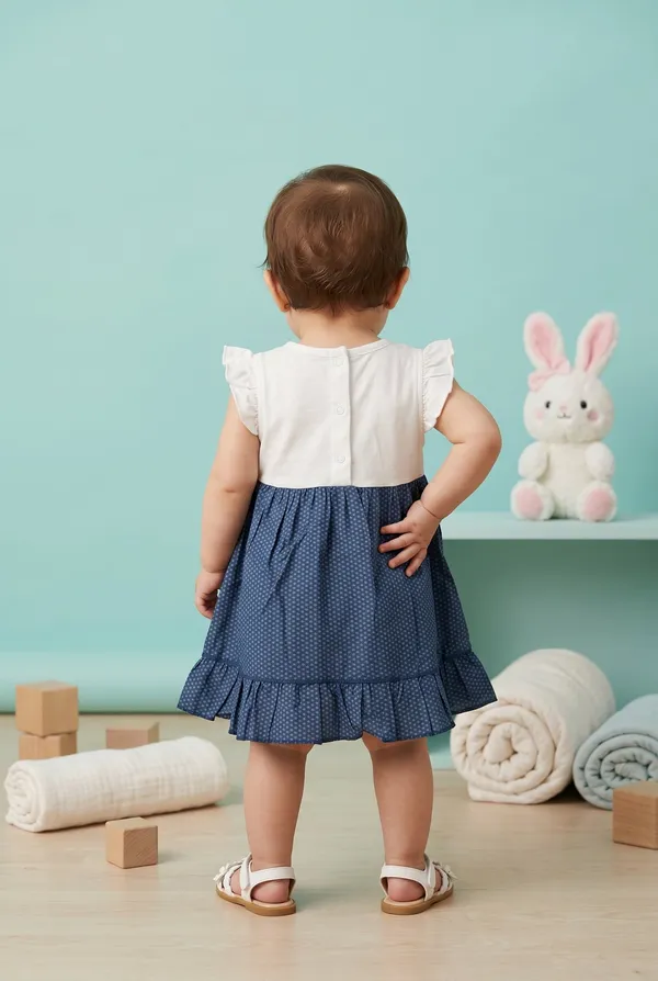 Girls_(Infants)_Organic_Cotton_Sleeveless_Applique_Frock