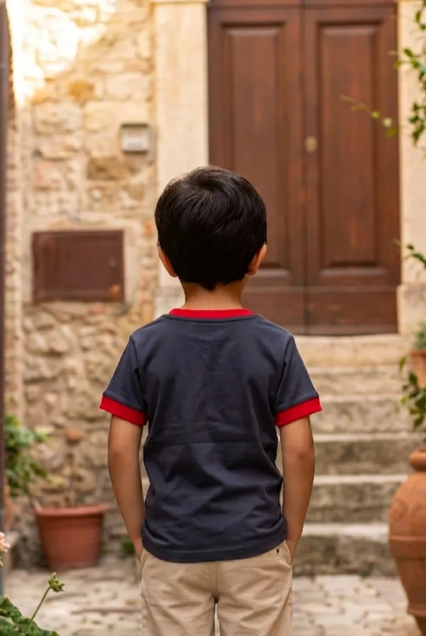 Boys_Organic_Cotton_Half__Sleeve_Embroidered_Applique_T-Shirt
