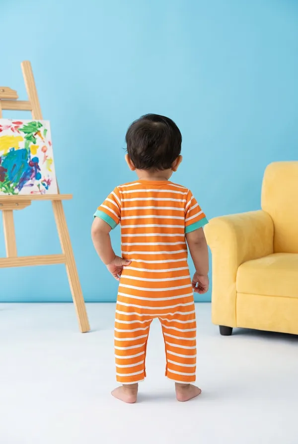 Boys_(Infant)_Organic_Cotton_Half__Sleeve_Embroidered_Applique_Romper