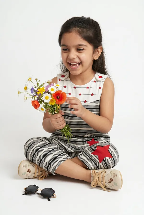 Girls_Organic_Cotton_Half__Sleeve_Embroidered_Applique_Romper
