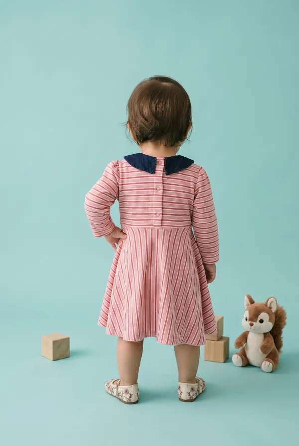 Girls_(Infants)_Organic_Cotton_Full_Sleeve__Frock