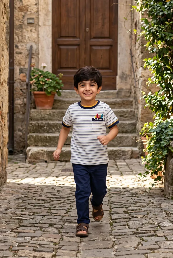 Boys_Organic_Cotton_Half__Sleeve_Embroidered_Applique_T-Shirt
