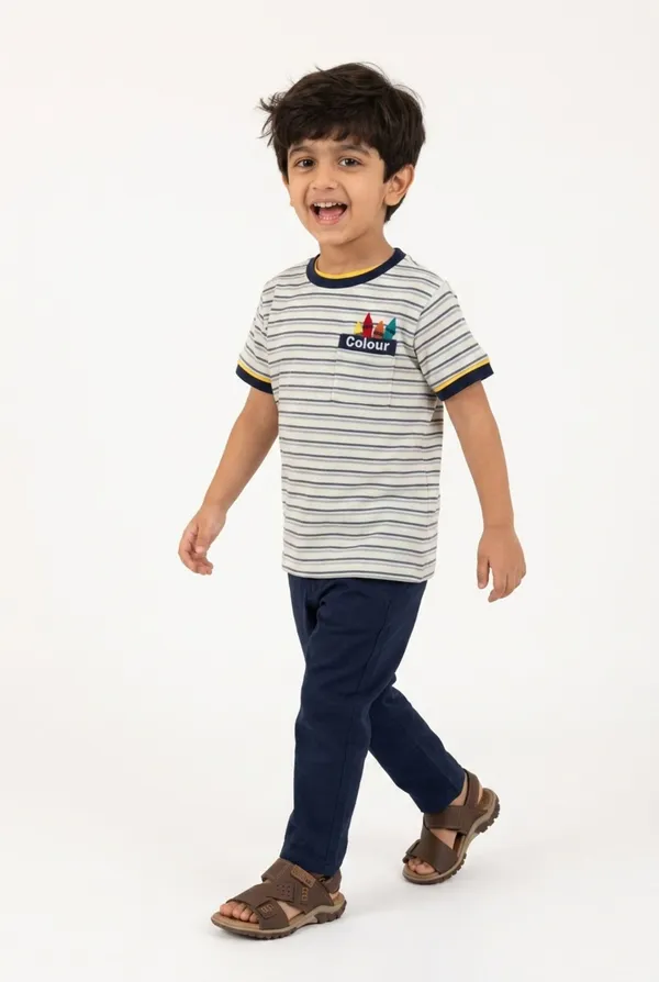 Boys_Organic_Cotton_Half__Sleeve_Embroidered_Applique_T-Shirt