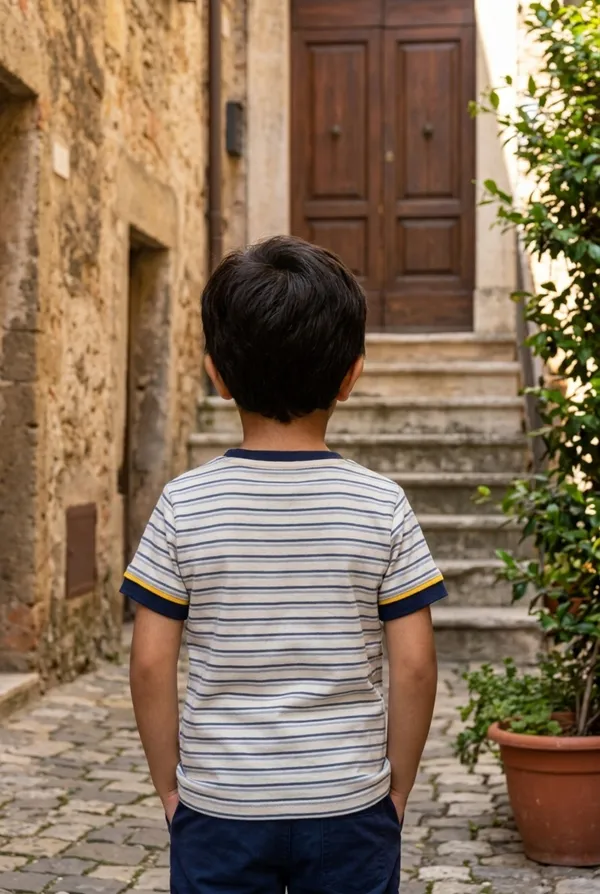 Boys_Organic_Cotton_Half__Sleeve_Embroidered_Applique_T-Shirt