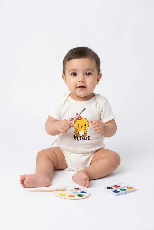 Girls_(Infants)_Organic_Cotton_Half__Sleeve_Printed_Bodysuit
