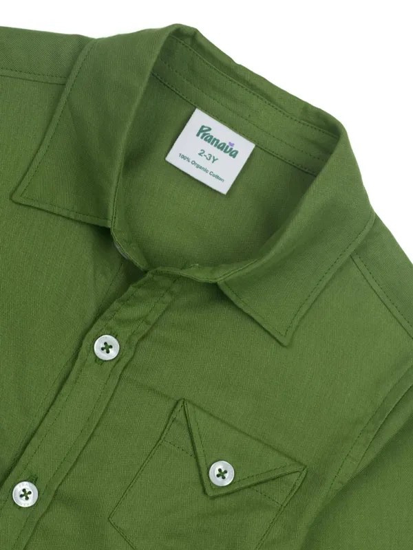 Boys_Organic_Cotton_Full_Sleeve_Solid_Casual_Shirt_with_Chest_Pocket_�_Green