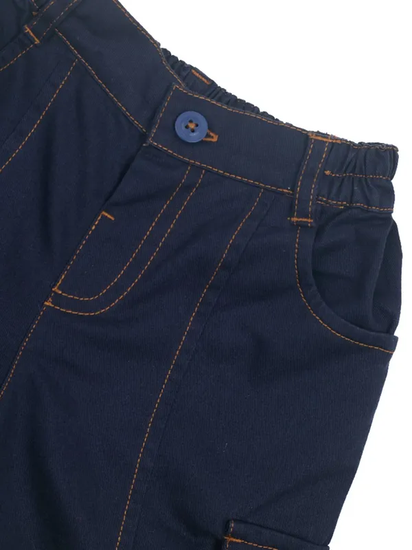 Boys_Organic_Cotton_Cargo_Shorts_with_Multiple_Pockets_-_Navy_Blue