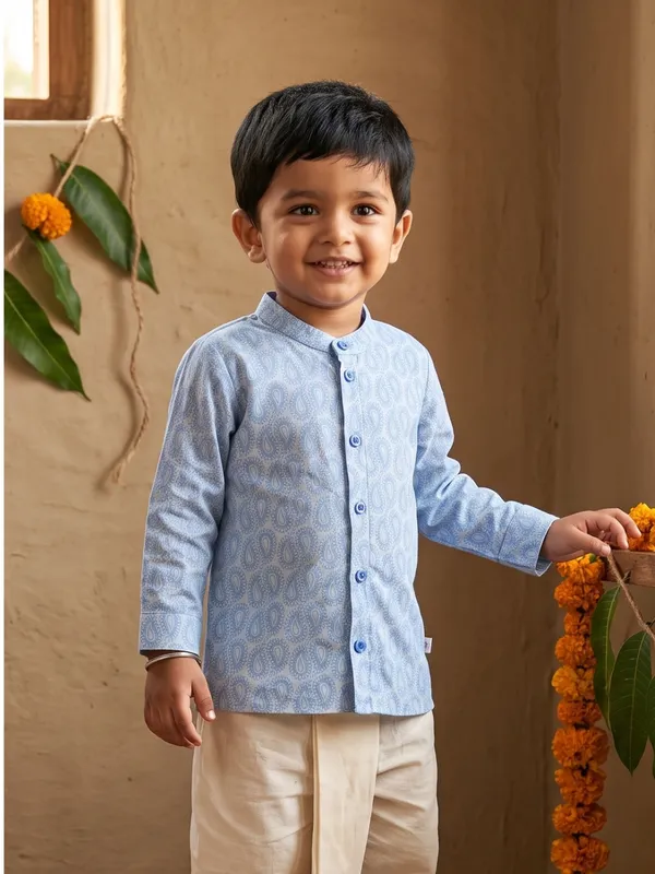 Boys_Organic_Cotton_Paisley_Printed_Ethnic_Shirt