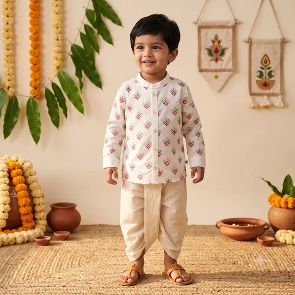 Boys_100%_Organic_Cotton_Rangoli_Printed_Ethnic_Shirt