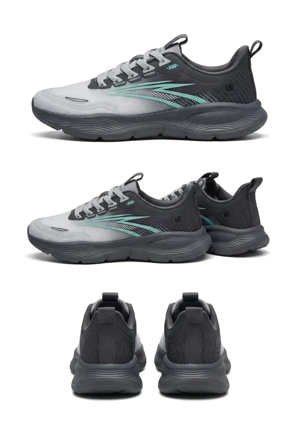 Grey_&_Mint_Green_Mesh_Synthetic_Sports_Sneakers_For_Sports_Running