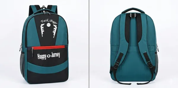 Teal_Polyester_School_Backpack_For_School