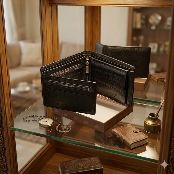 Black_Leather_Bifold_Wallet_For_Daily_Use