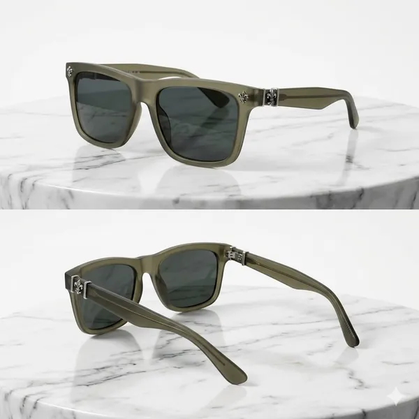 Olive_Green_Polycarbonate_Square_Sunglasses_For_Daily_Wear