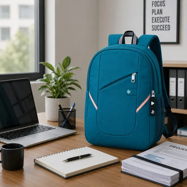 Teal_Blue_Polyester_Laptop_Backpack_For_Office_Travel