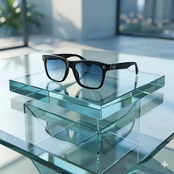 Black_&_Blue_Polycarbonate_Wayfarer_Sunglasses_For_Driving