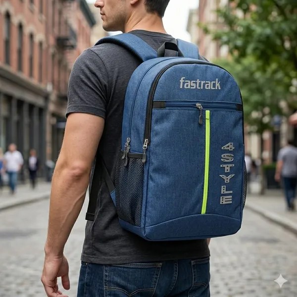 Navy_Blue_&_Green_Polyester_Backpack_For_School_College