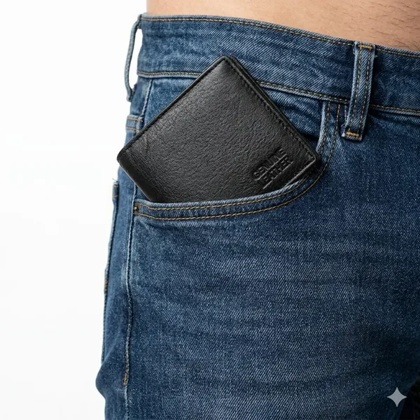 Black_Genuine_Leather_Bifold_Wallet_For_Daily_Use