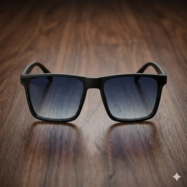Black_Polycarbonate_Square_Sunglasses_For_Casual_Wear
