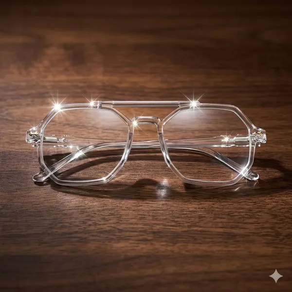 Gold_Acetate_Metal_Eyeglasses_For_Fashion_Daily_Use