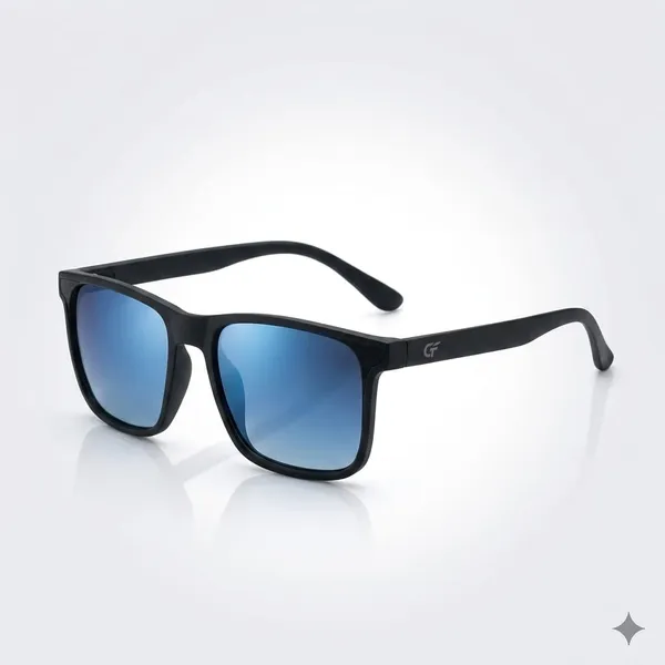 Black_&_Blue_Polycarbonate_Square_Sunglasses_For_Outdoor_Activities