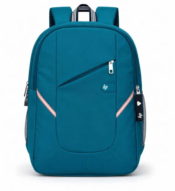 Teal_Blue_Polyester_Laptop_Backpack_For_Office_Travel