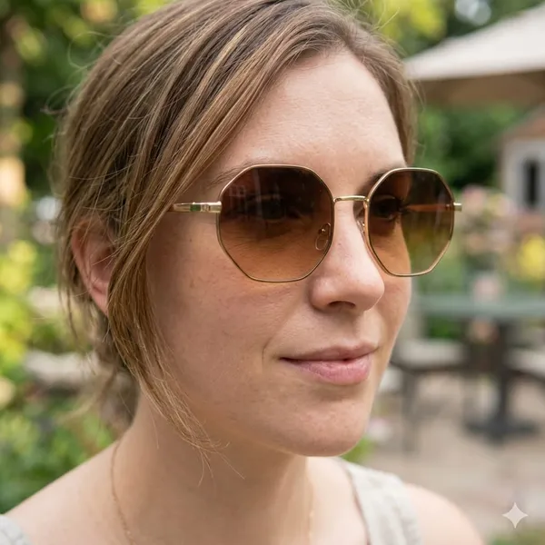 Gold_&_Brown_Metal_Oversized_Sunglasses_For_Fashion_Wear
