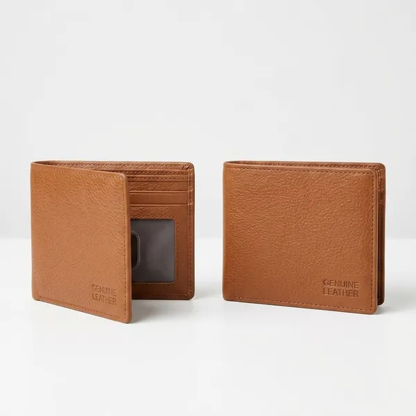 Tan_Genuine_Leather_Bifold_Wallet_For_Daily_Use