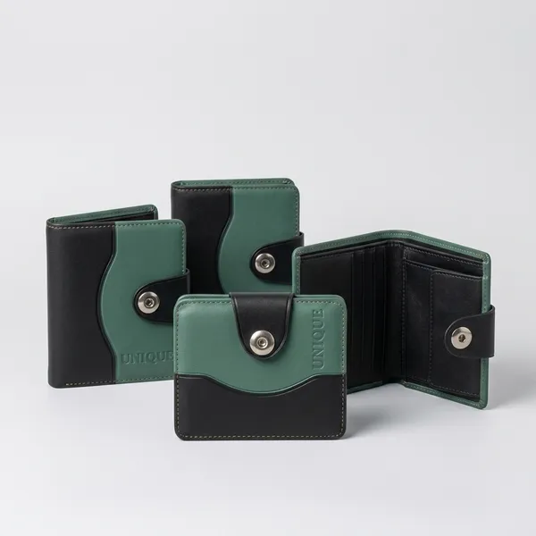 Green_&_Black_Leather_Wallet_For_Daily_Use