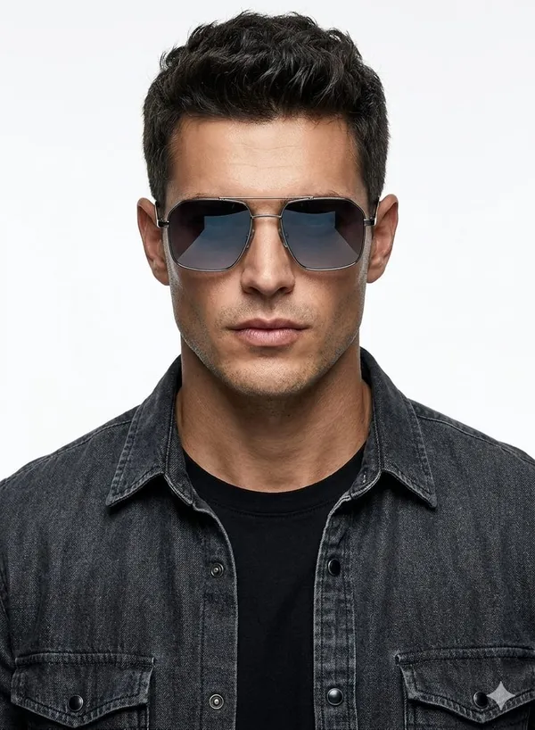 Black_Metal_Aviator_Sunglasses_For_Driving