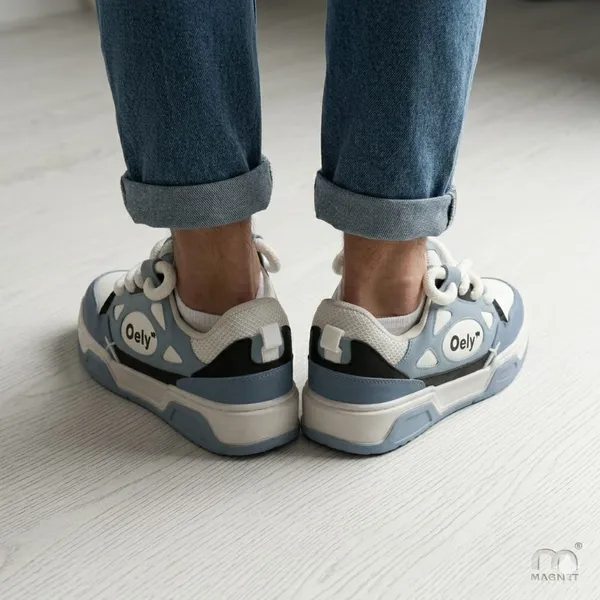 Blue_Synthetic_Rubber_Chunky_Sneakers_For_Casual_Fashion