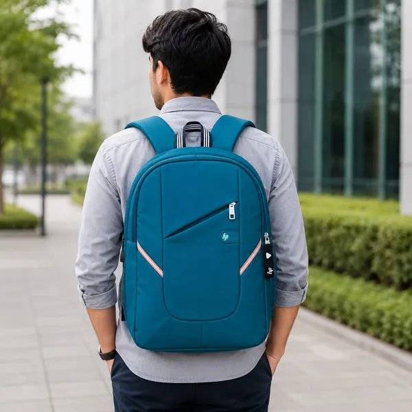 Teal_Blue_Polyester_Laptop_Backpack_For_Office_Travel