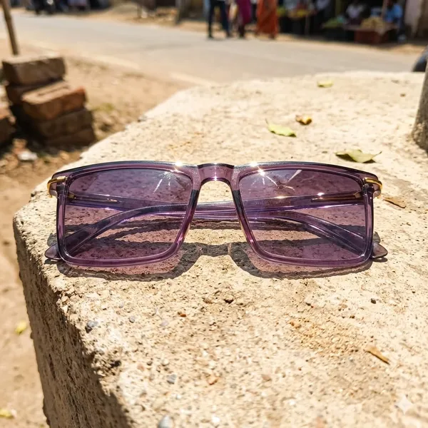 Purple_Acetate_Square_Sunglasses_For_Fashion_Wear