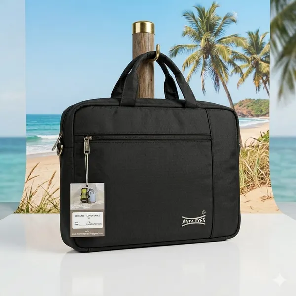 Black_Polyester_Laptop_Bag_For_Office_Use