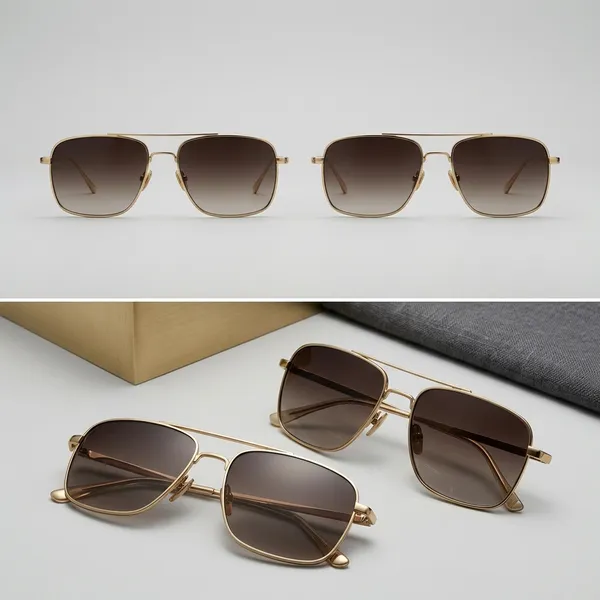Gold_Metal_Square_Sunglasses_For_Fashion_Wear