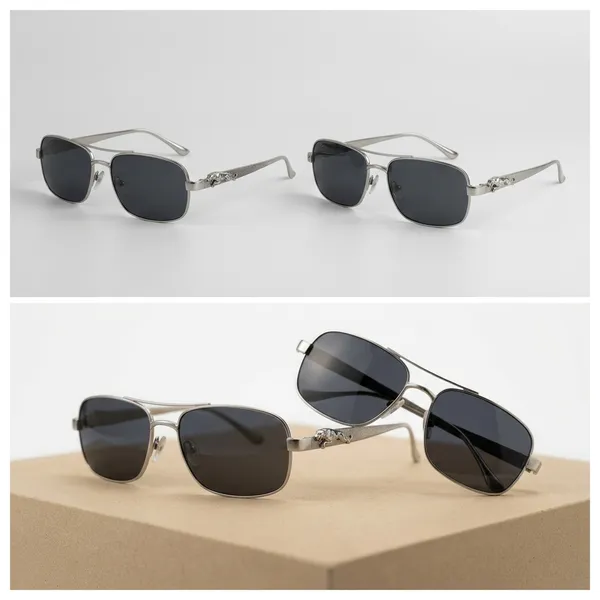 Silver_Metal_Sunglasses_For_Casual_Wear