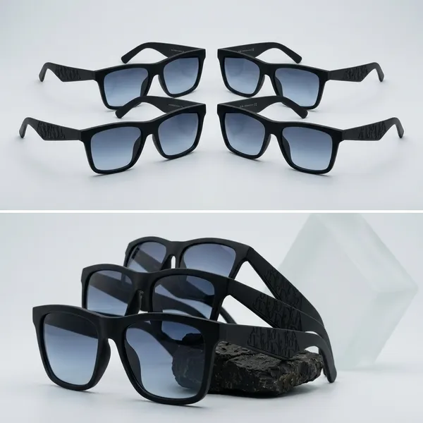 Black_Polycarbonate_Metal_Square_Sunglasses_For_Casual_Wear