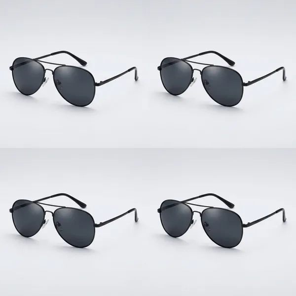 Black_Metal_Aviator_Sunglasses_For_Driving