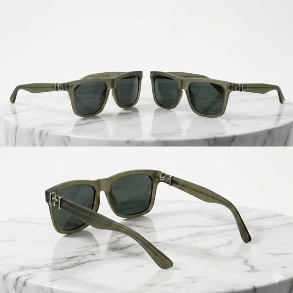 Olive_Green_Polycarbonate_Square_Sunglasses_For_Daily_Wear