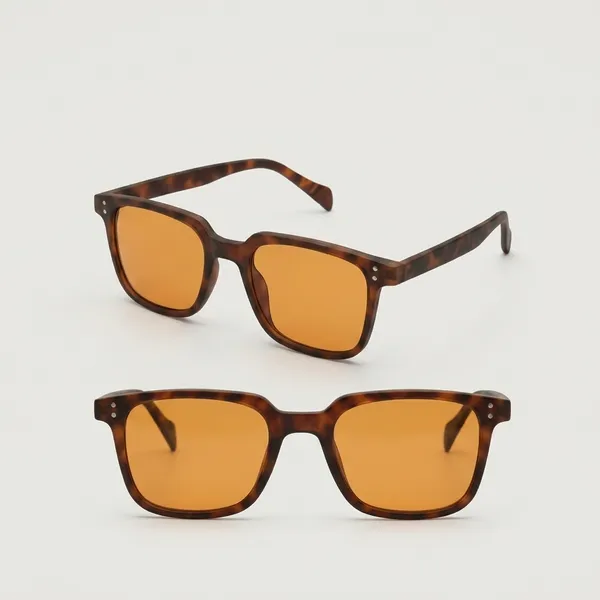 Brown_&_Orange_Acetate_Square_Sunglasses_For_Fashion_Wear